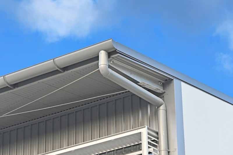Healthcare Facility Guttering and Downpipe
